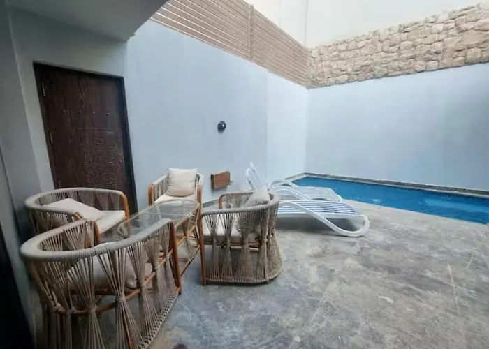 Appartement Comfort 3br C1-d With Private Heated Pool At Bali Elgouna *